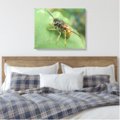 Afdrukken van Macro Canvas met overvliegen (Insitu (Slaapkamer))