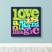 Afdrukken van Magical Love canvas (Insitu (Houten vloer))