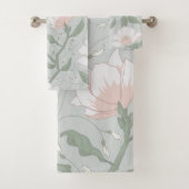 Afdrukken van magnolia flower bad handdoek (Insitu)
