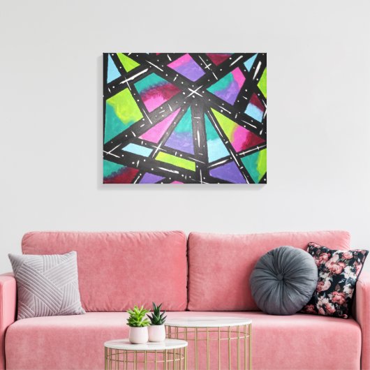 Afdrukken van minderhedenCanvas (Insitu (Woonkamer))