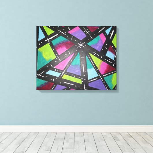 Afdrukken van minderhedenCanvas (Insitu (Houten vloer))