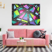 Afdrukken van minderhedenCanvas (Insitu (Woonkamer))