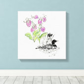 Afdrukken van Minnesota Stretched Canvas (Insitu (Houten vloer))