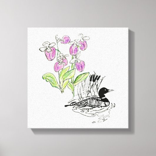 Afdrukken van Minnesota Stretched Canvas (Voorkant)