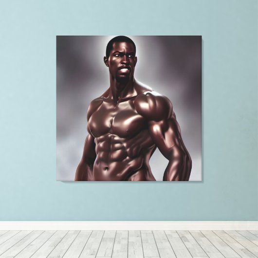 Afdrukken van onbewerkte Mannen (Insitu (Houten vloer))