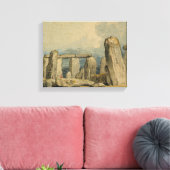 Afdrukken van onehenge canvas (Insitu (Woonkamer))