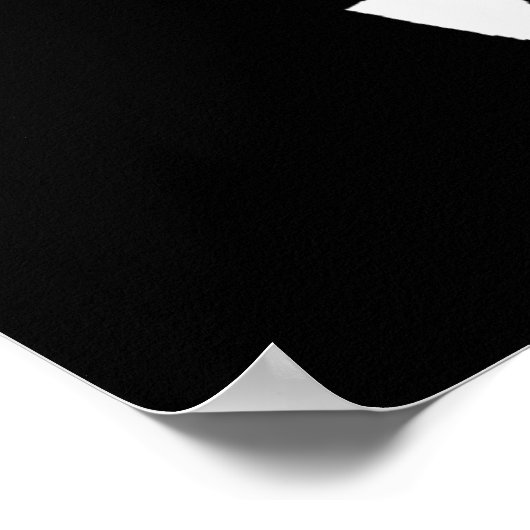 Afdrukken van oppervlak poster (Hoek)