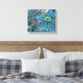 Afdrukken van Oregon Grape Canvas (Insitu (Slaapkamer))