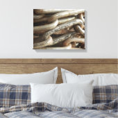 Afdrukken van oude keten Canvas (Insitu (Slaapkamer))