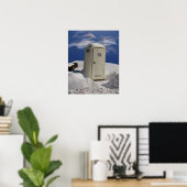 Afdrukken van OutHouse WiFi ~ Poster (Thuiskantoor)