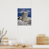 Afdrukken van OutHouse WiFi ~ Poster (Keuken)