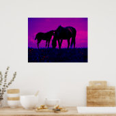 Afdrukken van paarden en films poster (Keuken)