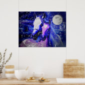 Afdrukken van paarden en nachtelijke Posters - Kun (Keuken)