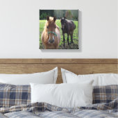 Afdrukken van paardencanvas (Insitu (Slaapkamer))