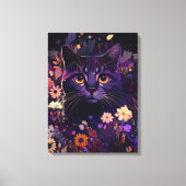 Afdrukken van Paarse flessendoek voor kattenbroodj (Voorkant)