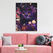 Afdrukken van Paarse flessendoek voor kattenbroodj (Insitu (Woonkamer))