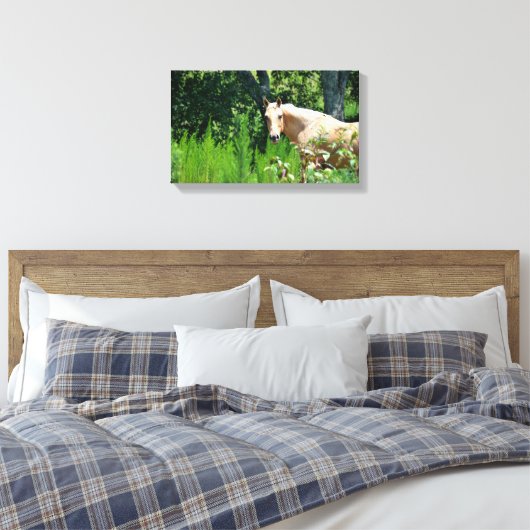 Afdrukken van palomino-paard (Insitu (Slaapkamer))