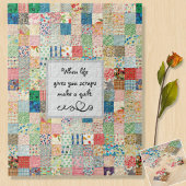  afdrukken van patchwork legpuzzel