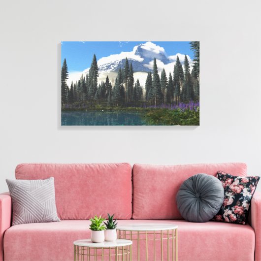 Afdrukken van pinnacle Canvas (Insitu (Woonkamer))