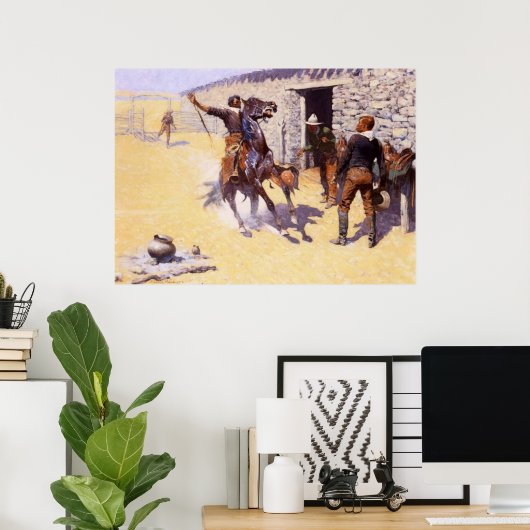 Afdrukken van plakband poster (Thuiskantoor)