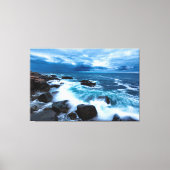 Afdrukken van platte Canvas - Ocean Waves Breaking (Voorkant)