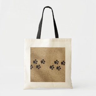 Afdrukken van pokken in de zandzak tote bag