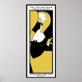 Afdrukken van poster: Aubrey Beardsley "The Yellow Poster (Voorkant)