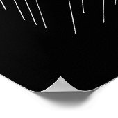 Afdrukken van Poster Logo-array plakken met handte (Hoek)