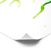 Afdrukken van poster met groene energie (Hoek)
