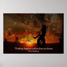 Afdrukken van Poster met zijband