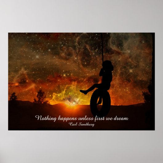 Afdrukken van Poster met zijband (Voorkant)