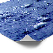 Afdrukken van Regen Canvas Poster (Hoek)