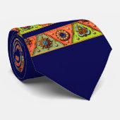 Afdrukken van renaissance-juwelen stropdas (Opgerold)