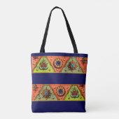 Afdrukken van renaissance-juwelen tote bag (Achterkant)