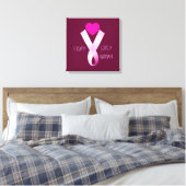 Afdrukken van roze vuurcanvas (Insitu (Slaapkamer))