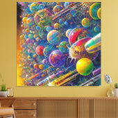 Afdrukken van ruimtevaartcanvas (Insitu (Woonkamer))