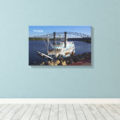 Afdrukken van schroefdoek (Insitu (Houten vloer))