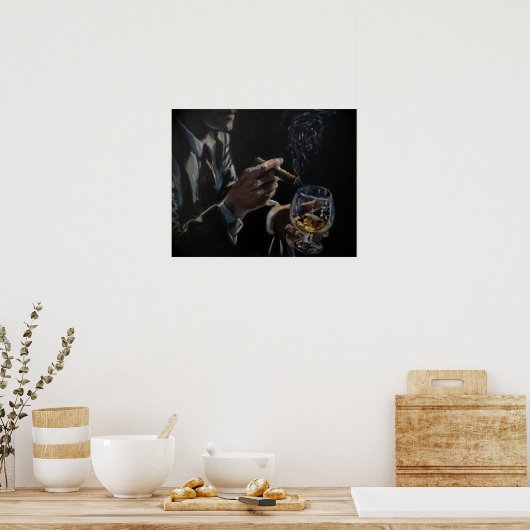 Afdrukken van sigaren en posters (Keuken)