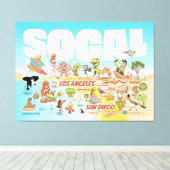 Afdrukken van SoCal Canvas (Insitu (Houten vloer))