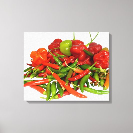 Afdrukken van speciaal afgebeelde Chillies (Voorkant)