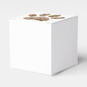 Afdrukken van speciale woestijn-camo dog pow bedankdoosjes (Voorkant Zijde)