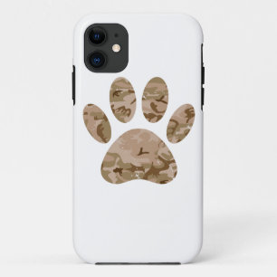 Afdrukken van speciale woestijn-camo dog pow Case-Mate iPhone case