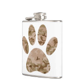 Afdrukken van speciale woestijn-camo dog pow heupfles (Links)