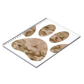 Afdrukken van speciale woestijn-camo dog pow notitieboek (Linkerzijde)