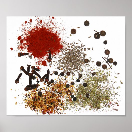 Afdrukken van spice of Life Canvas Poster (Voorkant)