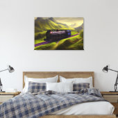 Afdrukken van stoamlocomotief (Insitu (Slaapkamer))