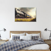 Afdrukken van stoamlocomotief (Insitu (Slaapkamer))
