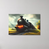 Afdrukken van stoamlocomotief (Voorkant)