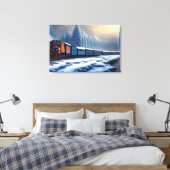 Afdrukken van stoamlocomotief (Insitu (Slaapkamer))