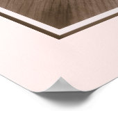 Afdrukken van 'tenen'-panelen (Roos) Poster (Hoek)